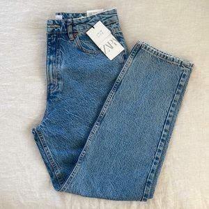 Zara classic mom fit jeans